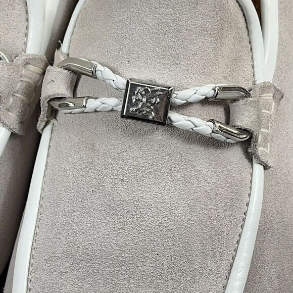 Stacy Adams Colbin Men's Size 9 Ivory Moc Toe Ornament Strap Slip On Loafers - Picture 12 of 13